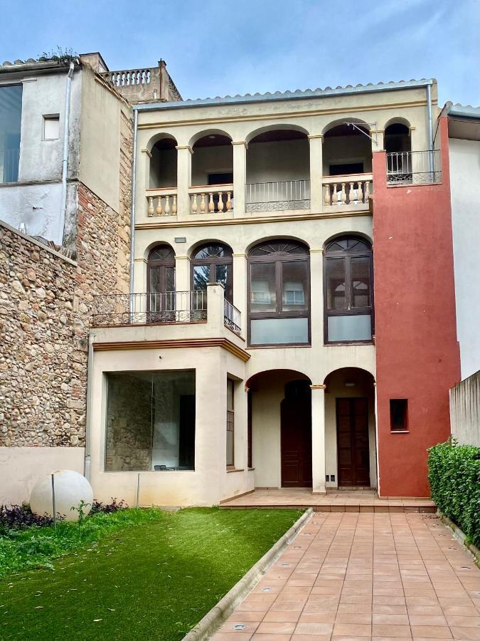 Appartement Ca N'Arago, Edificio Modernista Del Arquitecto Rafael Maso à Santa Coloma De Farners Extérieur photo