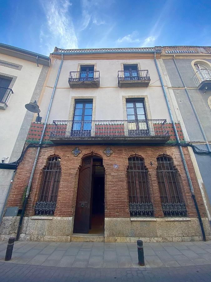 Appartement Ca N'Arago, Edificio Modernista Del Arquitecto Rafael Maso à Santa Coloma De Farners Extérieur photo